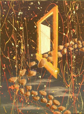 The Door To Nowhere - Oil on Canvas