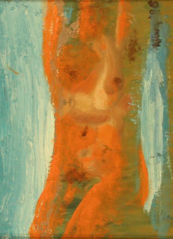 Torso - Oil on Canvas