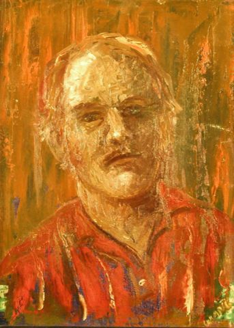 Self Portrait 12x16 - Oil on Canvas - 1973