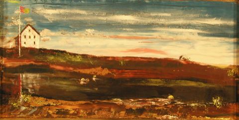 Dawn Sowing - Oil on Canvas