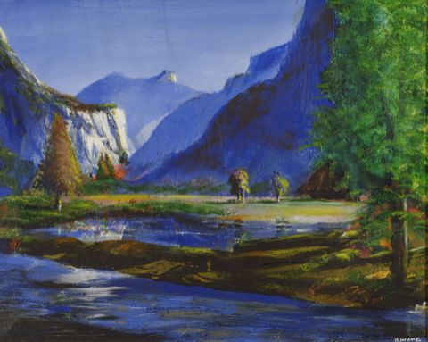 Yosemite 16x20 - Oil on Canvas